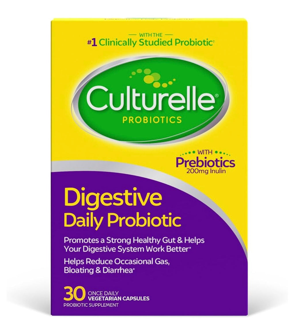Culturelle Daily Probiotic Capsules 30CT. Exp 05/2028.