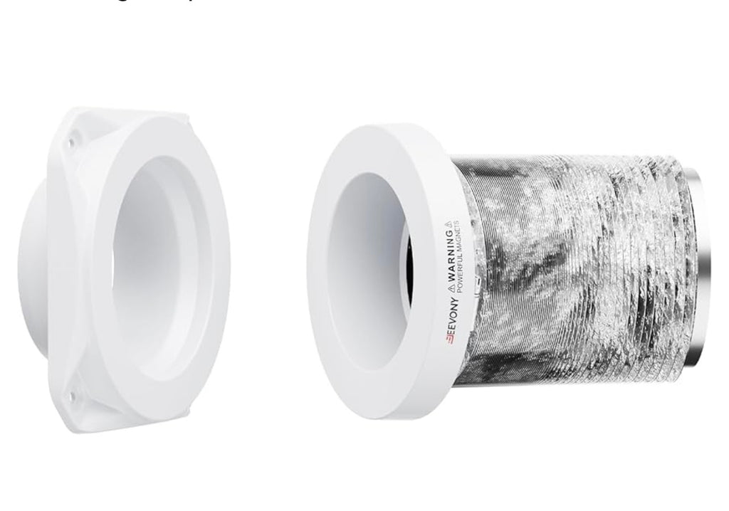 Magnetic Dryer Vent Coupling.