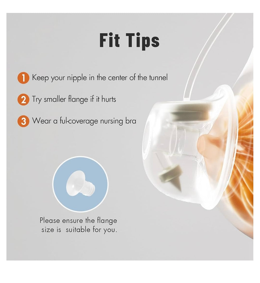 Wearable breast pump