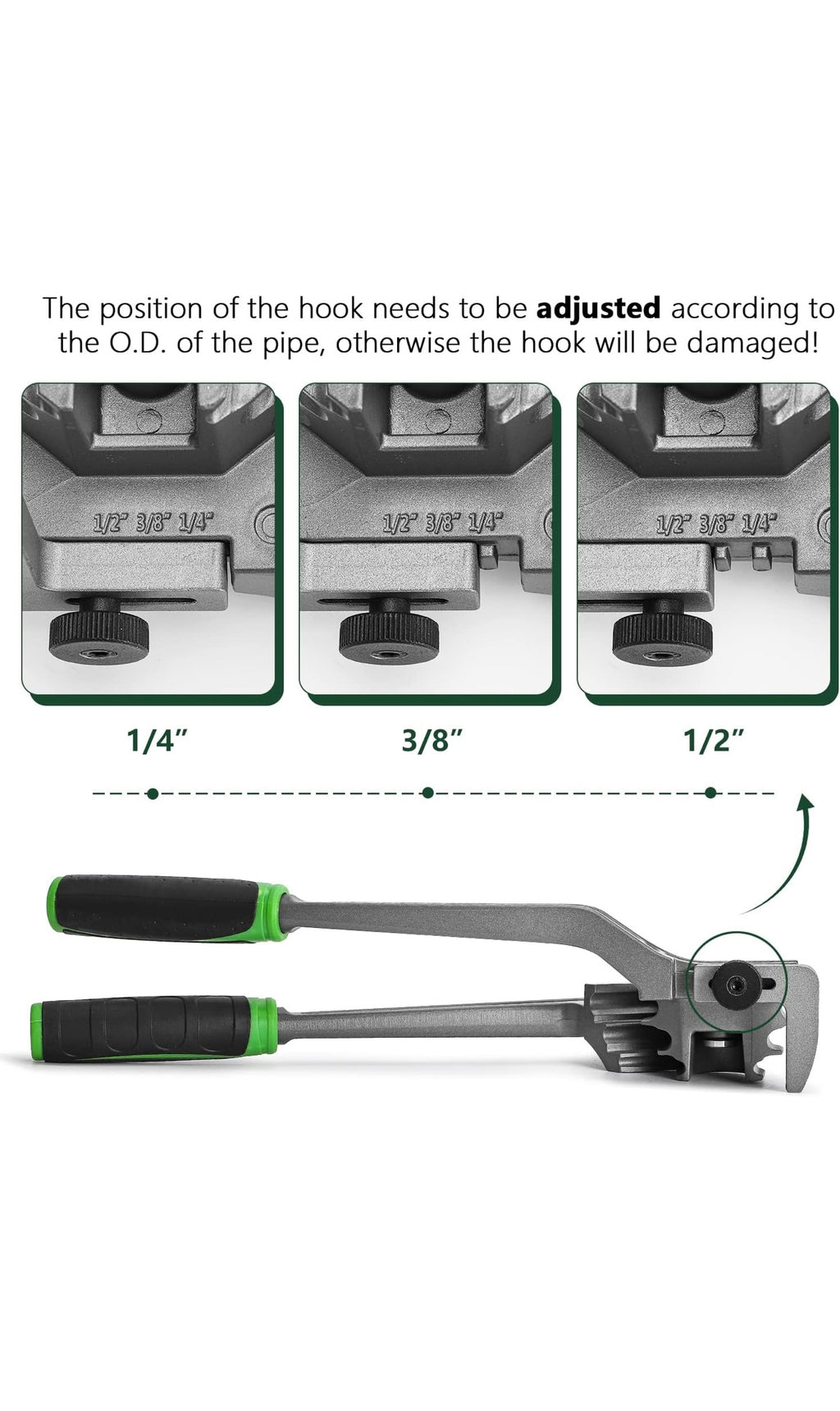 Tubing bender 3 in 1