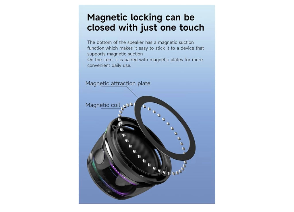 Hecate X Edifier Bluetooth Magnetic Speaker.