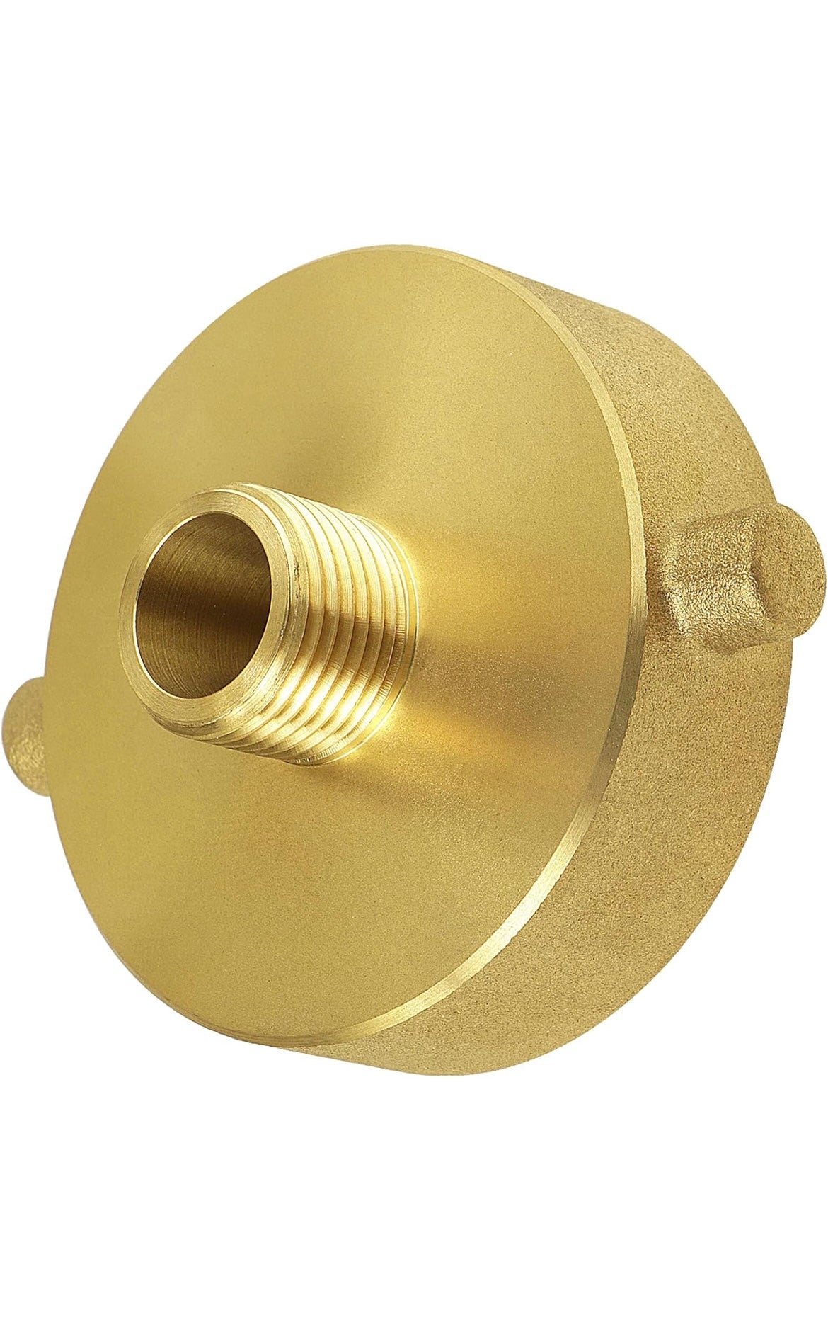 Fire hydrant hose adapter