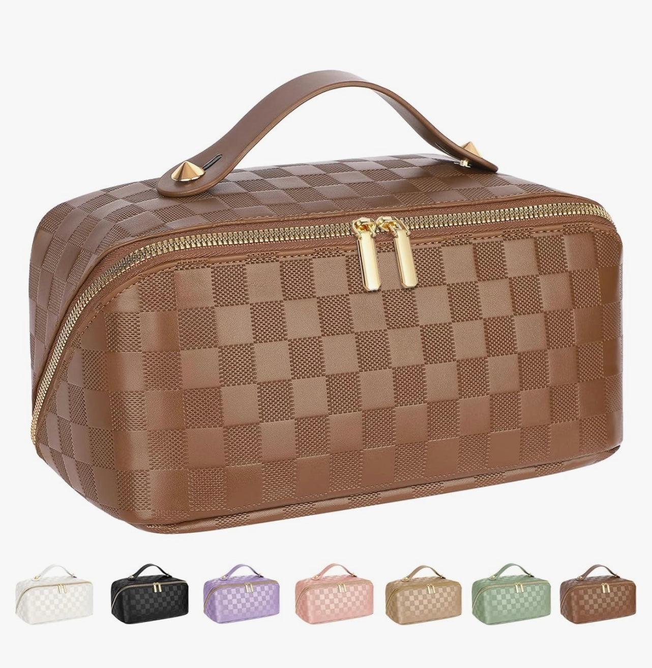 ALEXTINE Large Capacity Travel Cosmetic Bag.