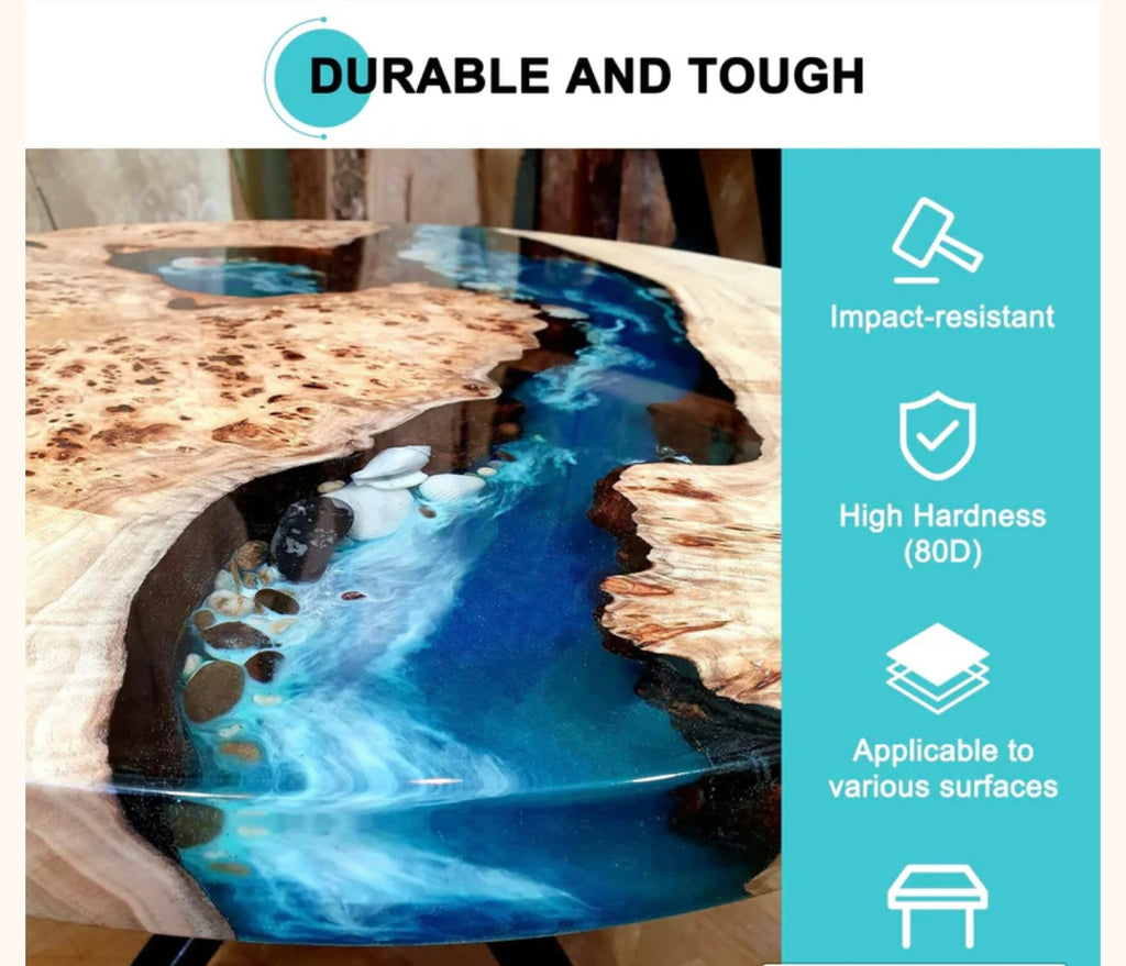 JDiction Clear High Gloss Epoxy Resin.