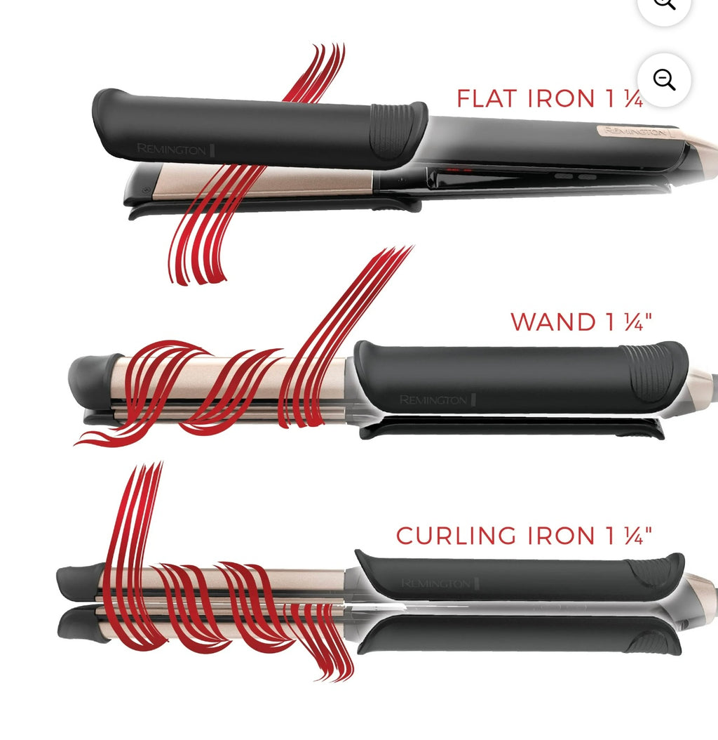 Remington One Flat Iron + Curler.