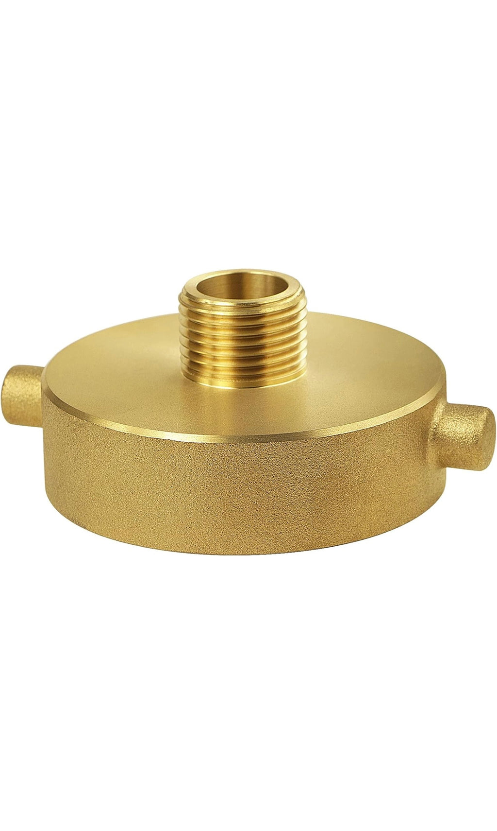 Fire hydrant hose adapter