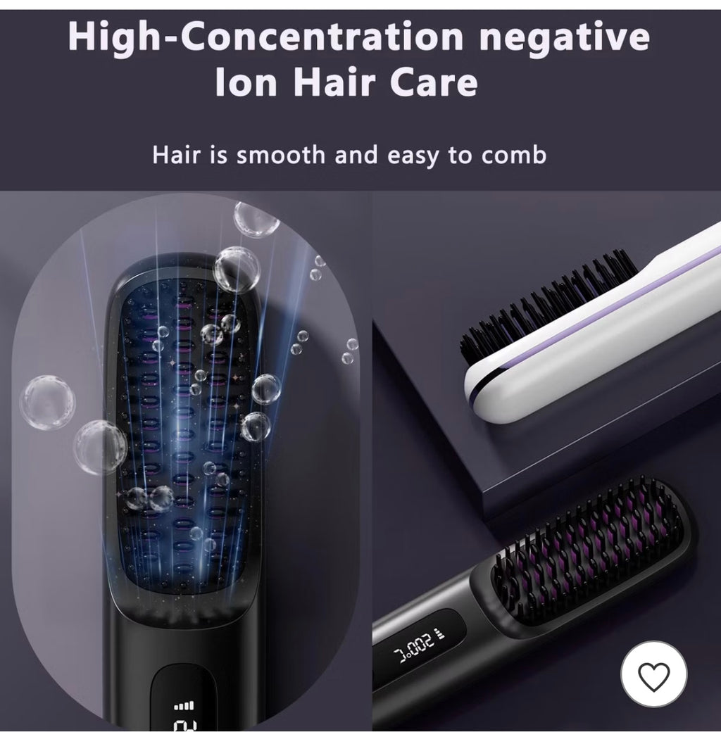 Dryhsip Portable Straightener Brush.