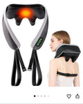 Neck and shoulder massager with heat