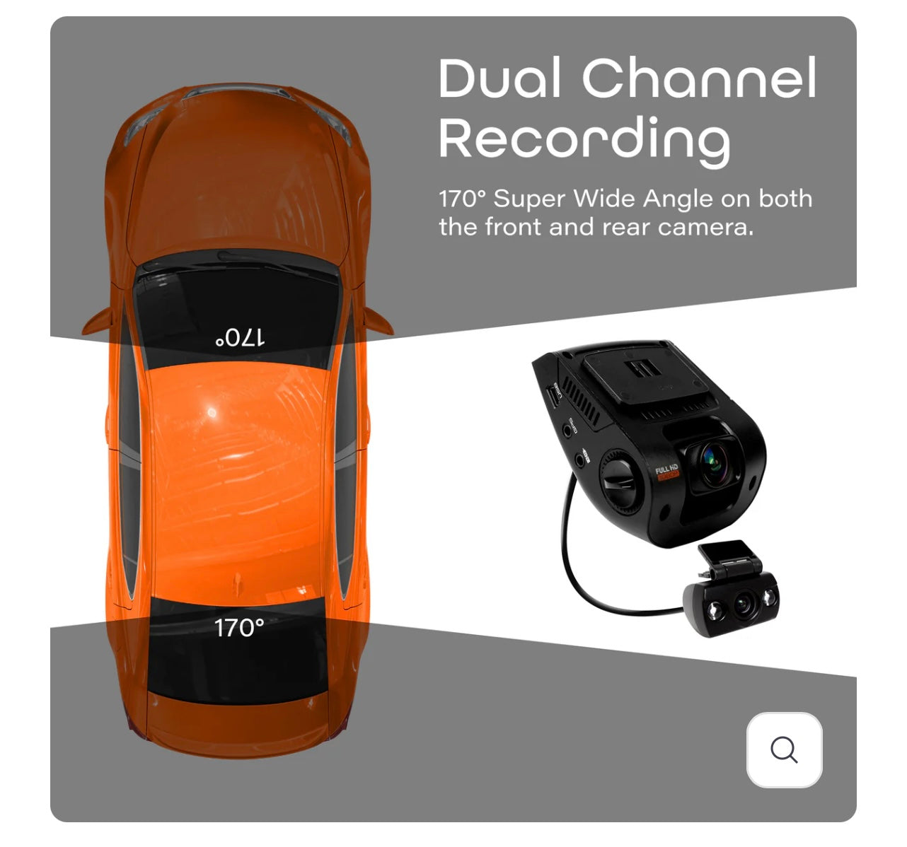 Rexing V1P-4K Dash Cam.