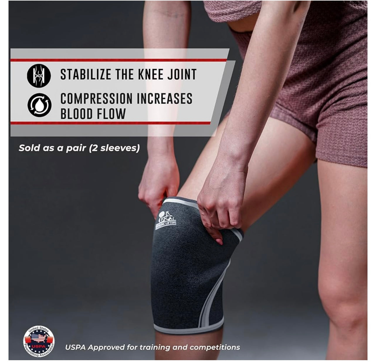 Nordic Lifting Knee Sleeves.