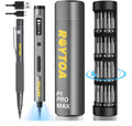 ROYTOA 81 pieces precision Electric screw driver set