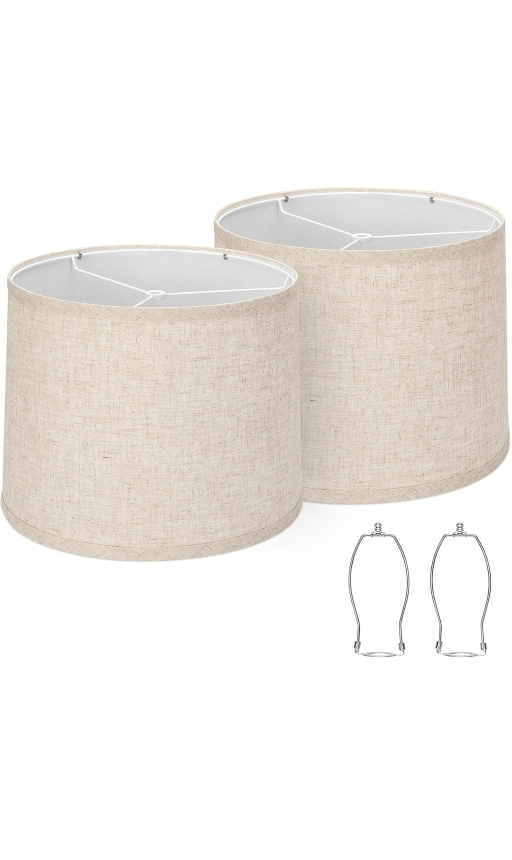 Fabric lamp shades 2 pack