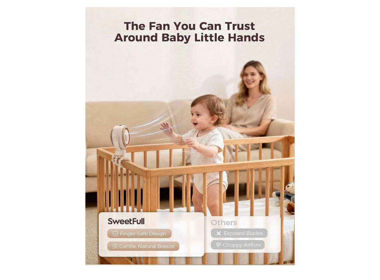 SweetFull Baby Stroller Fan!