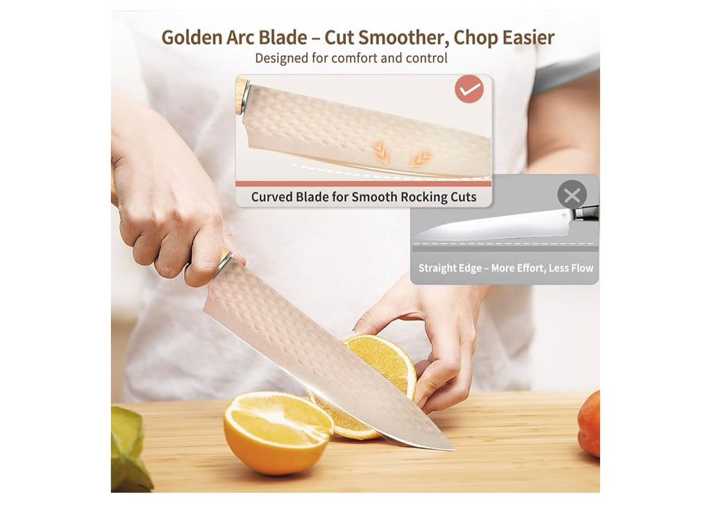 Top Lucky 6 piece Kitchen Knife set.