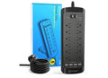 Witeem Power Strip 12 Outlets With 4 USB Ports.