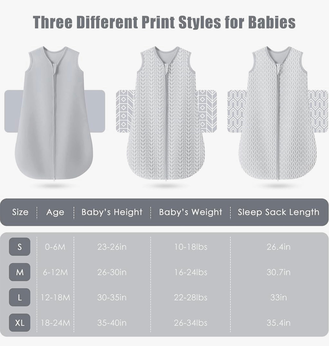 Sweet Dolphin 3 Pack Baby Wearable Blanket Sleep Sack.