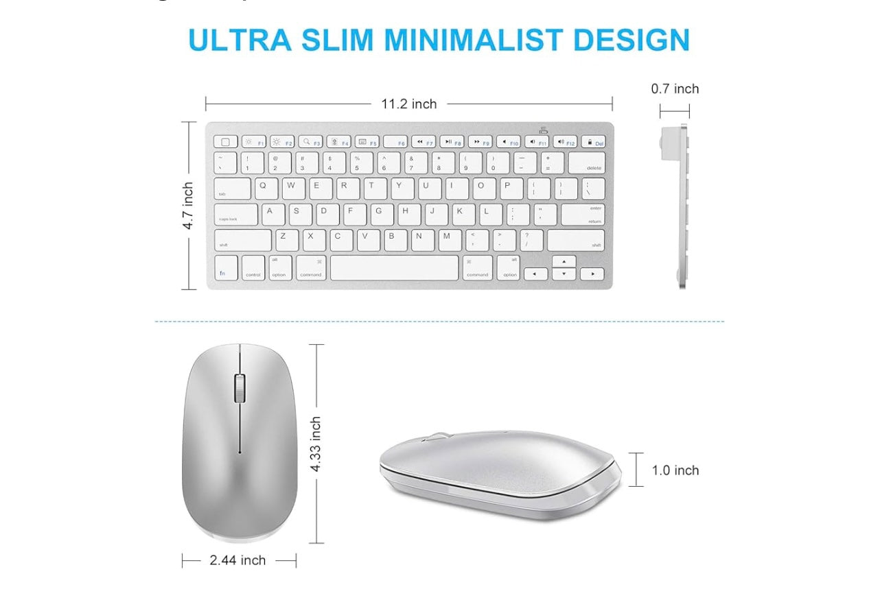Sparin Wireless Keyboard and Mouse Combo.