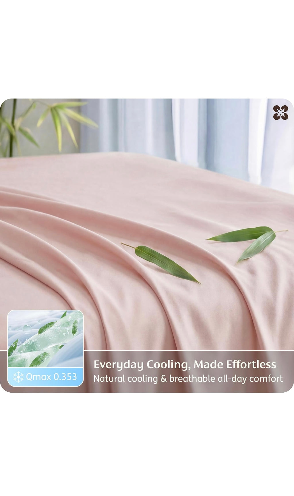 Bedsure queen sheet set pink