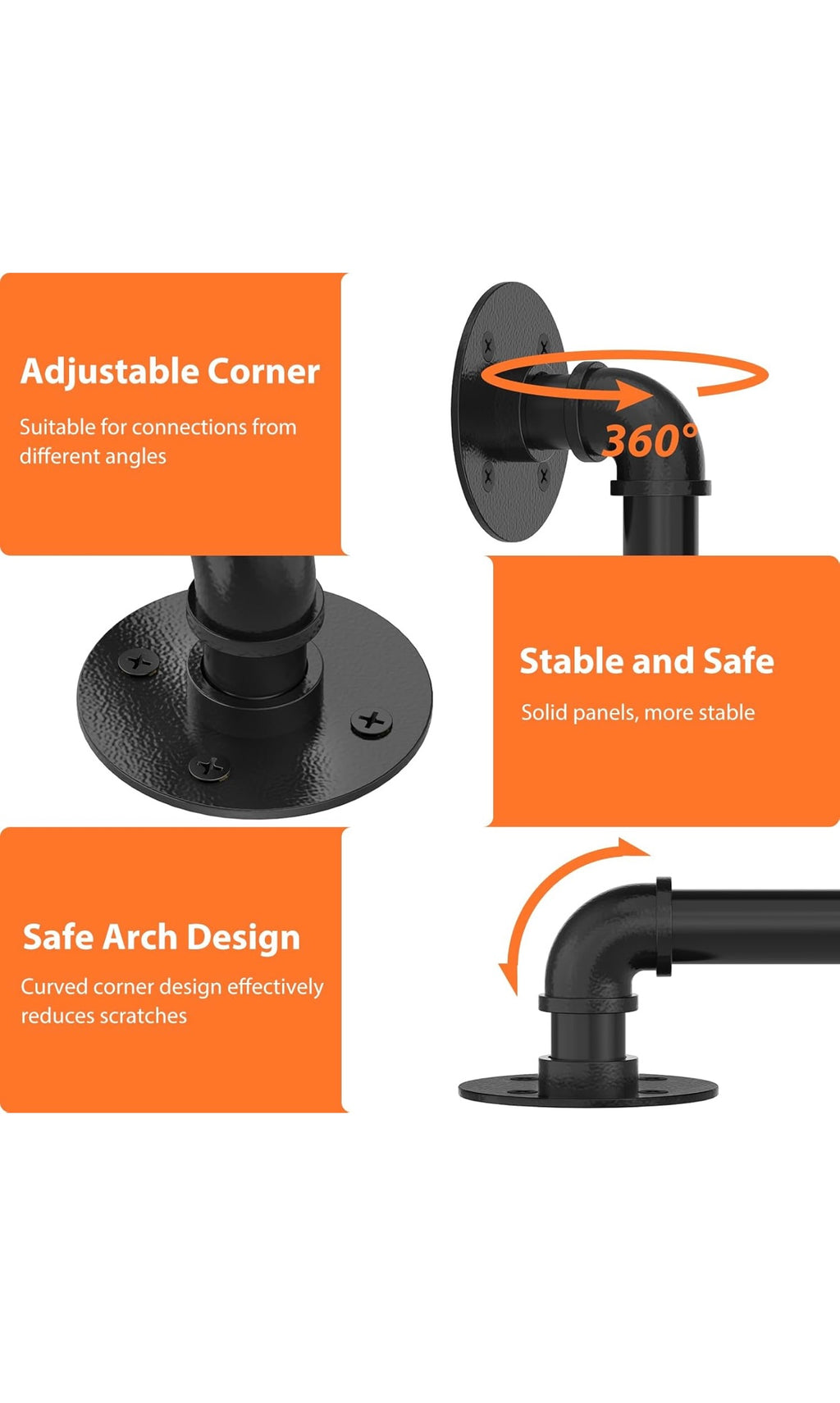 Stair railing indoor hand rails
