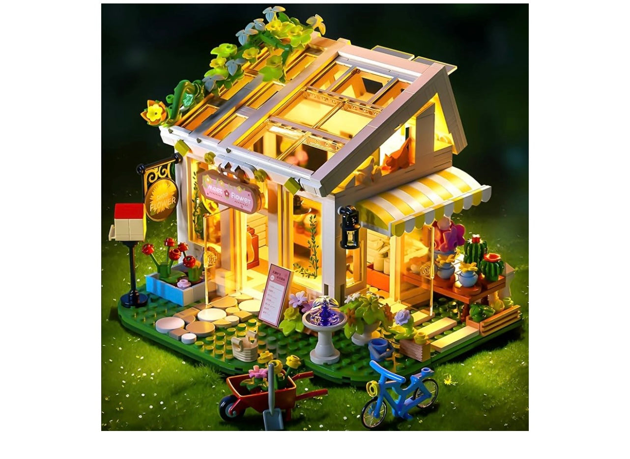Chodia Flower House Building Block set.