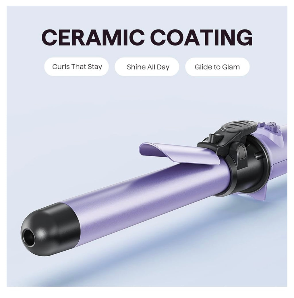 Wavy Talk Automatic Rotating Curling Iron.