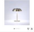 Portable led mushroom table lamp
