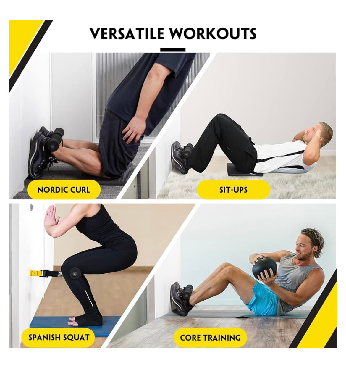 Nordic hamstring curl strap