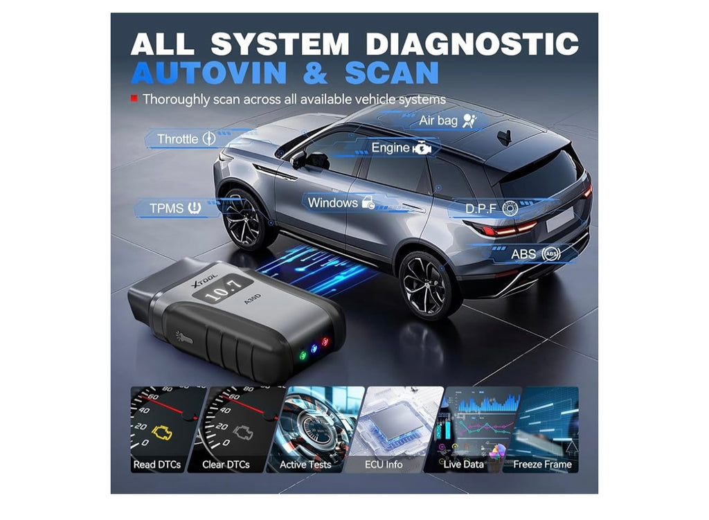 XTool AnyScan OBD2 Reader.