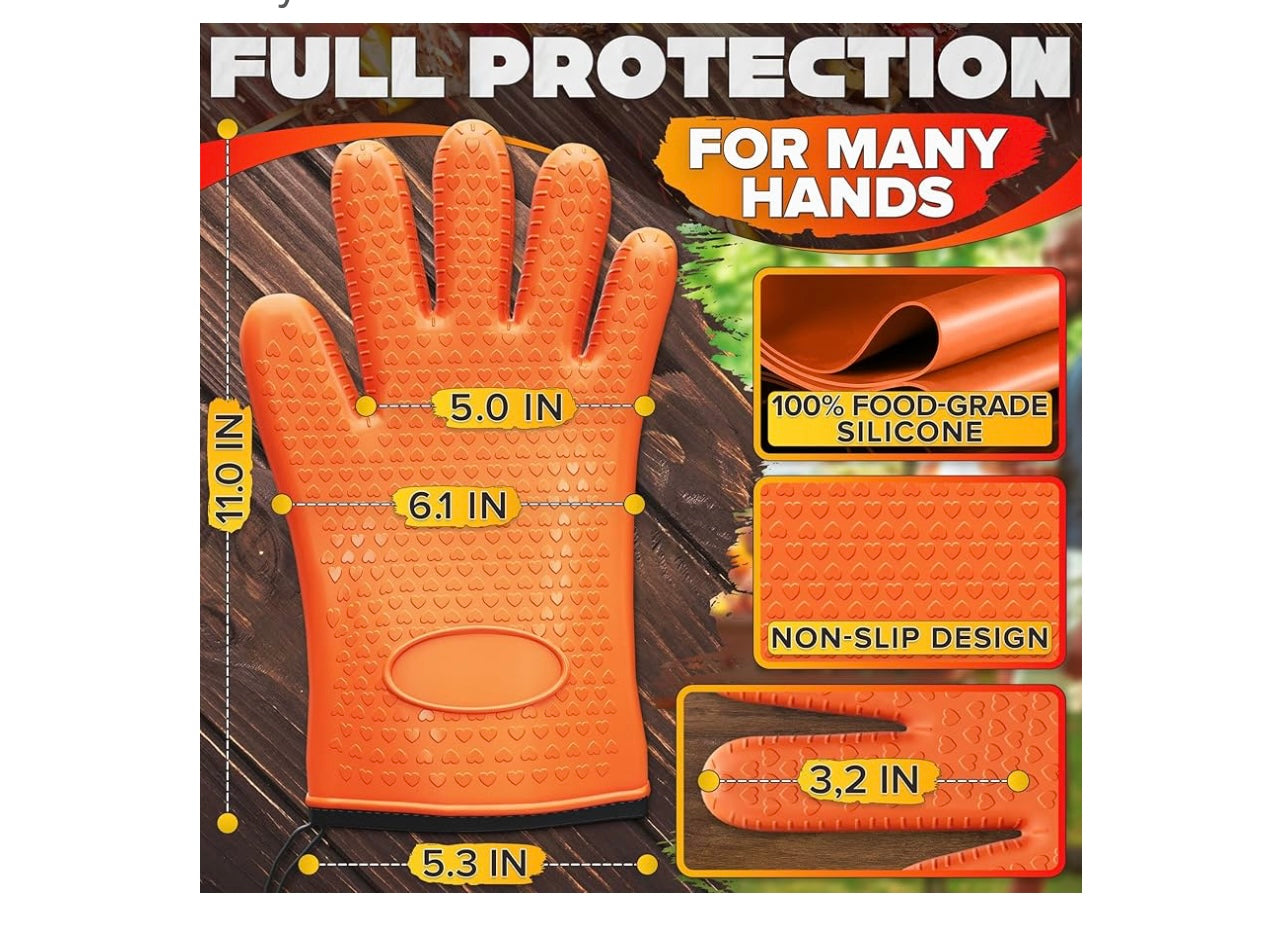 BBQ gloves/Oven Mitts.