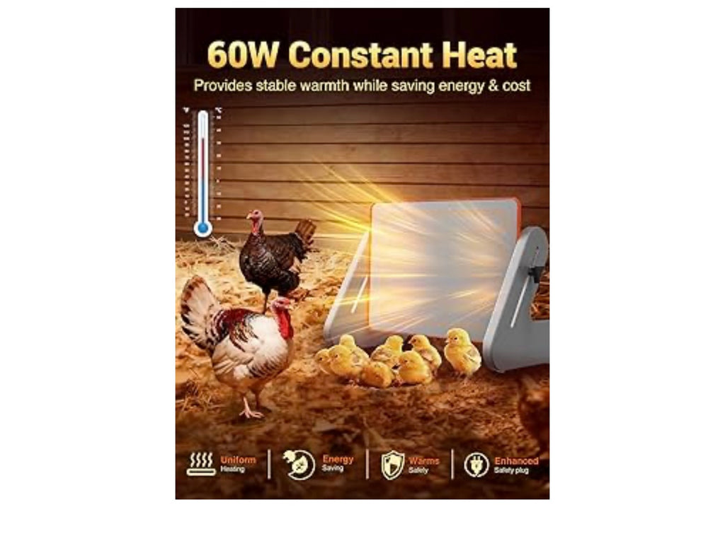 Coop Heater and Chicken Brooder.