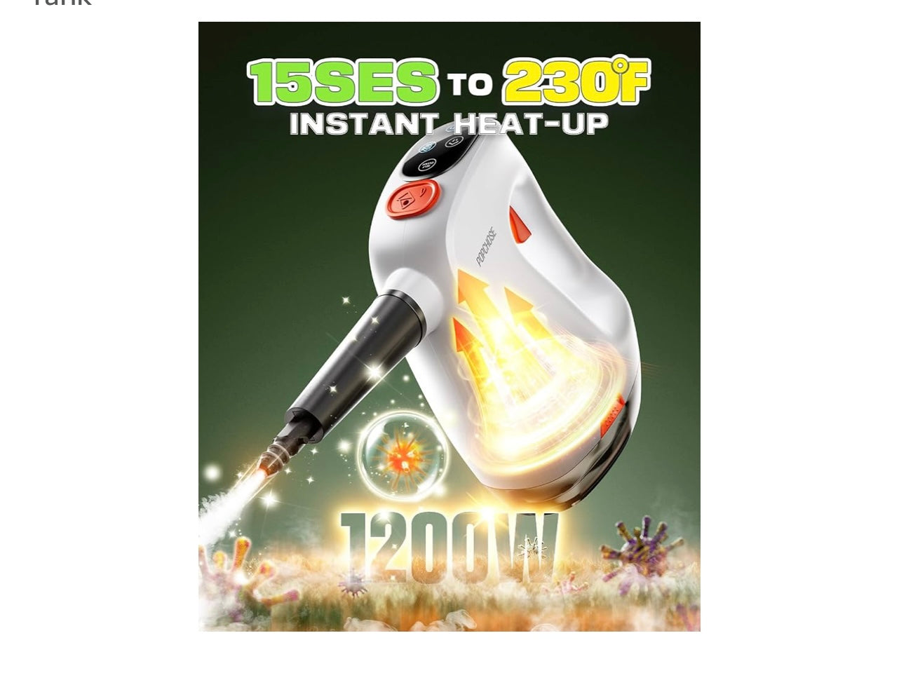 Popchose Steam Cleaner.