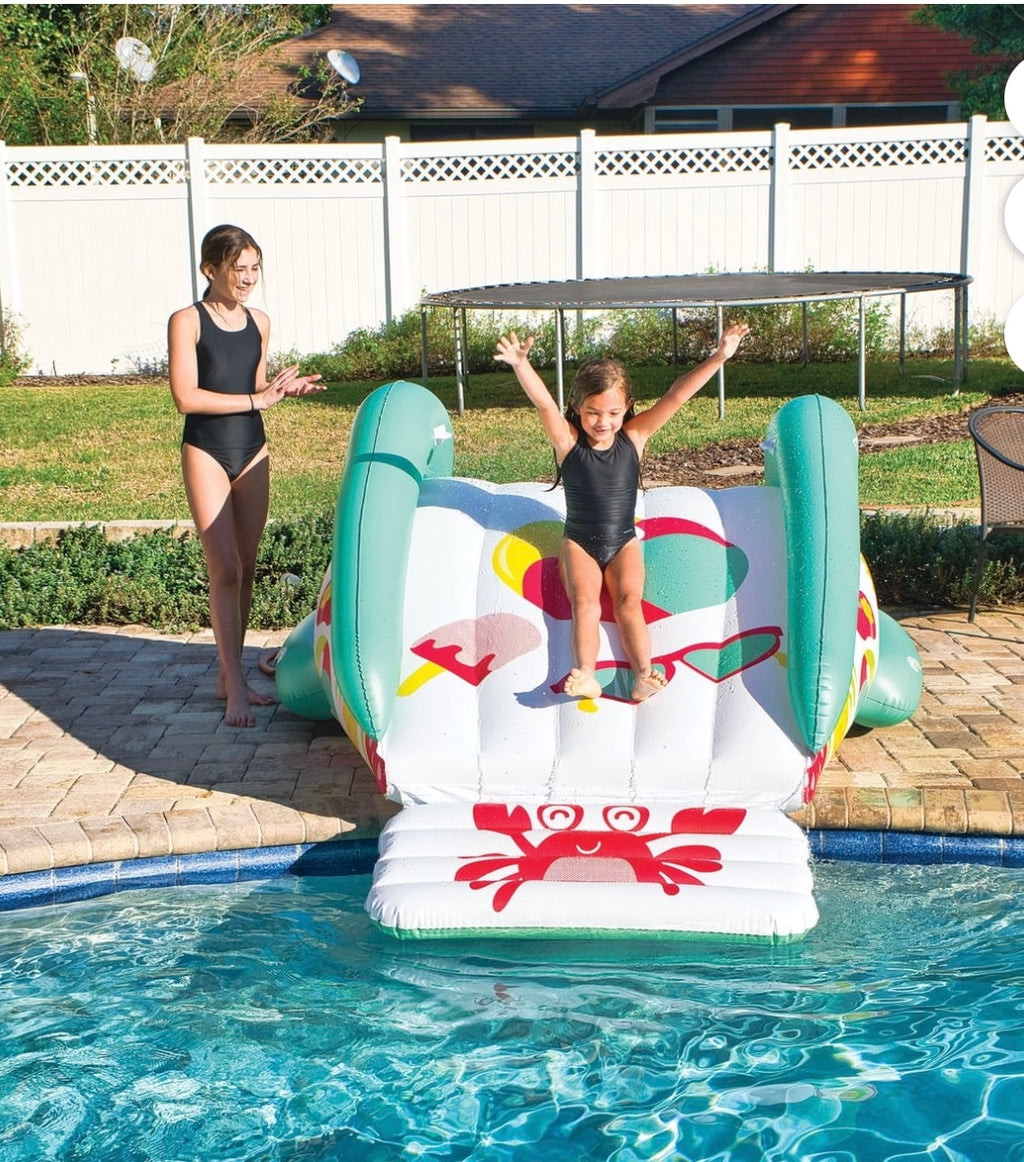 WOW Soaker Sprinkler Pool Slide.
