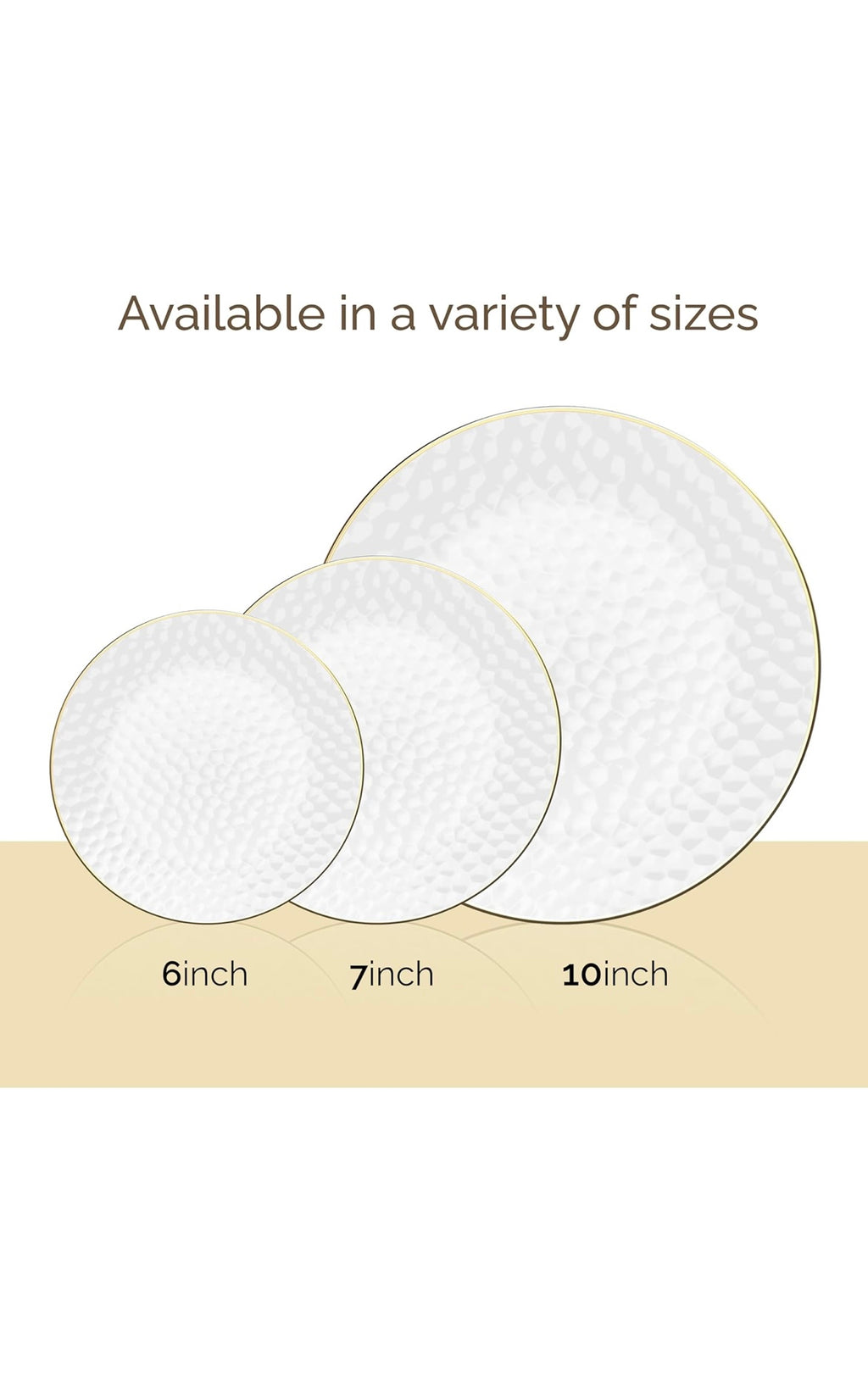 100 pack clear plastic plates