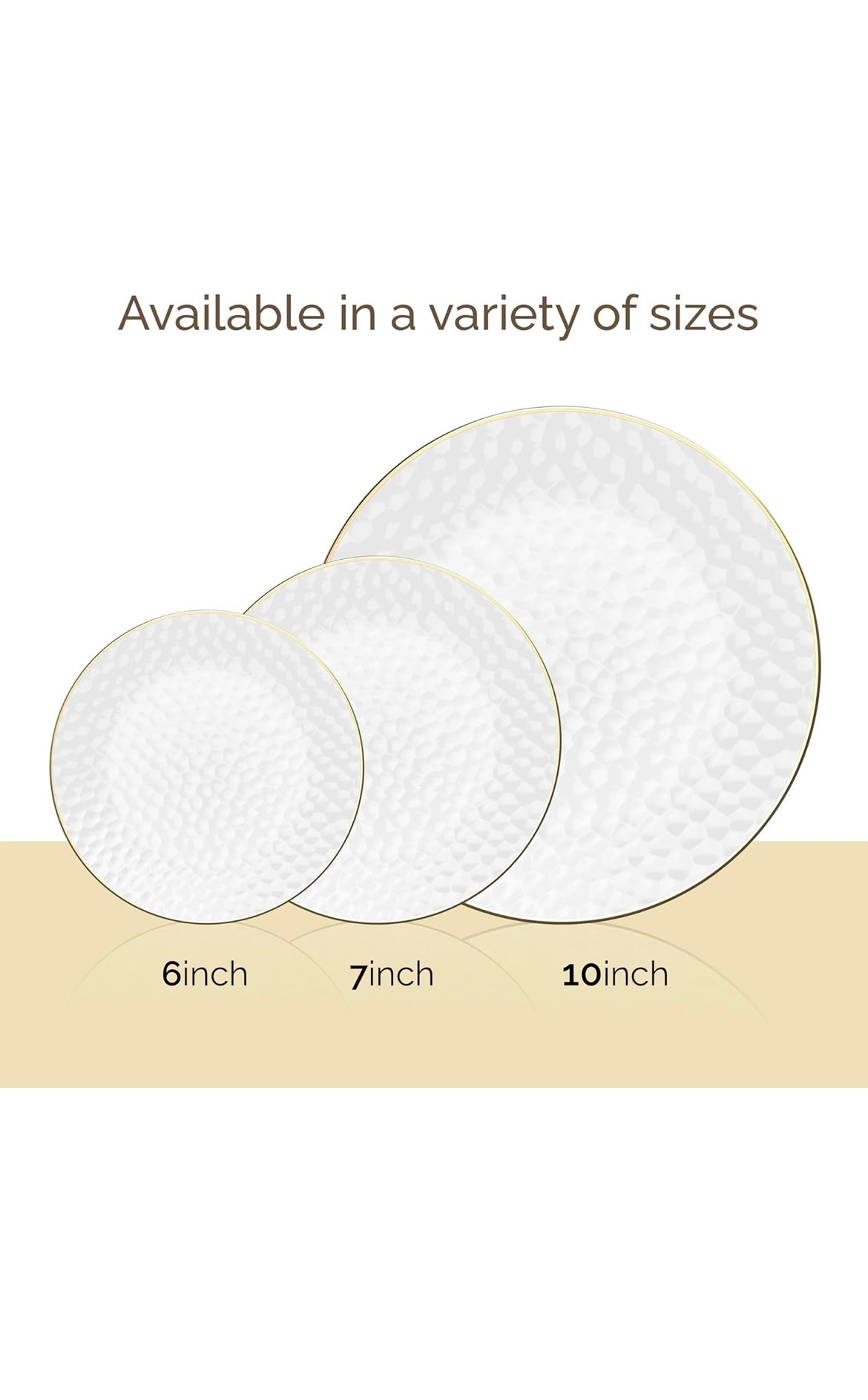 100 pack clear plastic plates