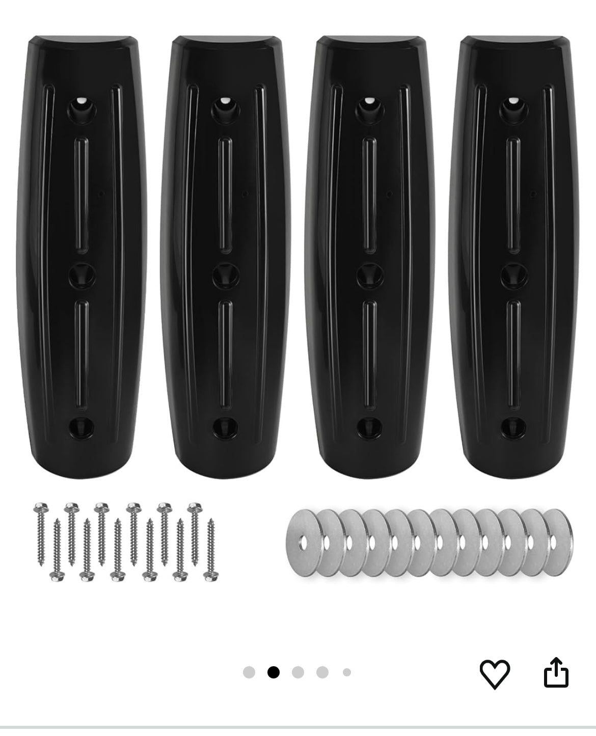 Boat dock bumper 4 pack