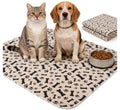 Puppy Pee Pads with Pheromones, Non-Slip Leakproof Dog Pee Mat , Washable Reusable Puppy Training Pads,Odor Resistant Absorbent Pad for Dogs and Cats (M: 27.6" × 31.5")