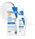 CeraVe AM Facial Moisturizing Lotion with SPF 30, Oil-Free Face Moisturizer with SPF, Formulated with Hyaluronic Acid, Niacinamide & Ceramides, Non-Comedogenic, Broad Spectrum Sunscreen, 3 Ounce