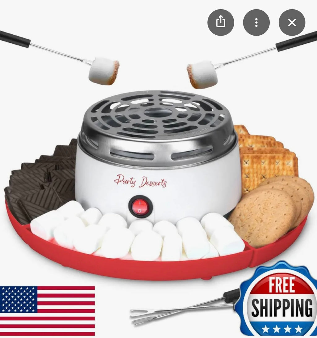 Party Desserts Electric S’mores Maker.