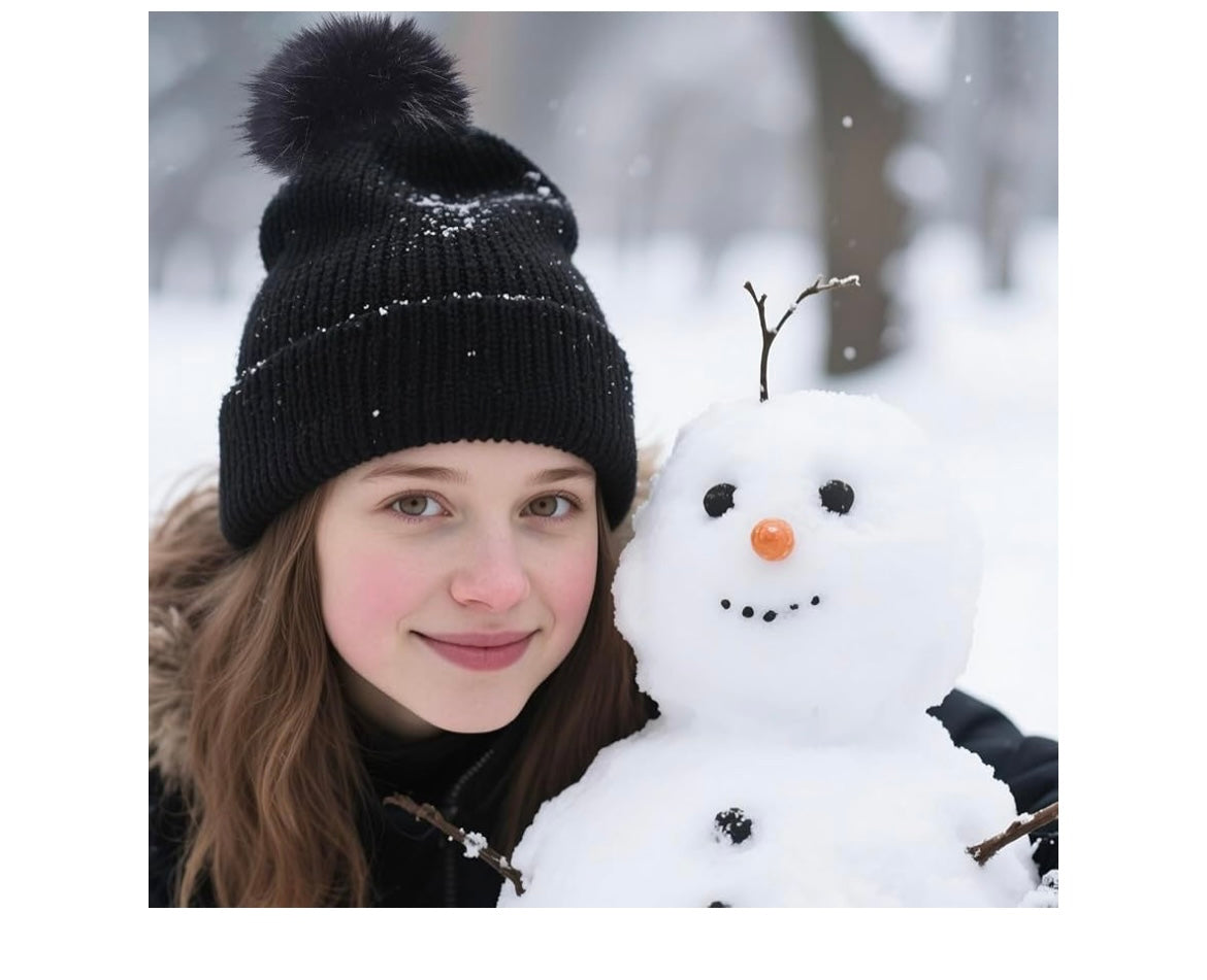 6 inch large fur Pom Pom balls for hats