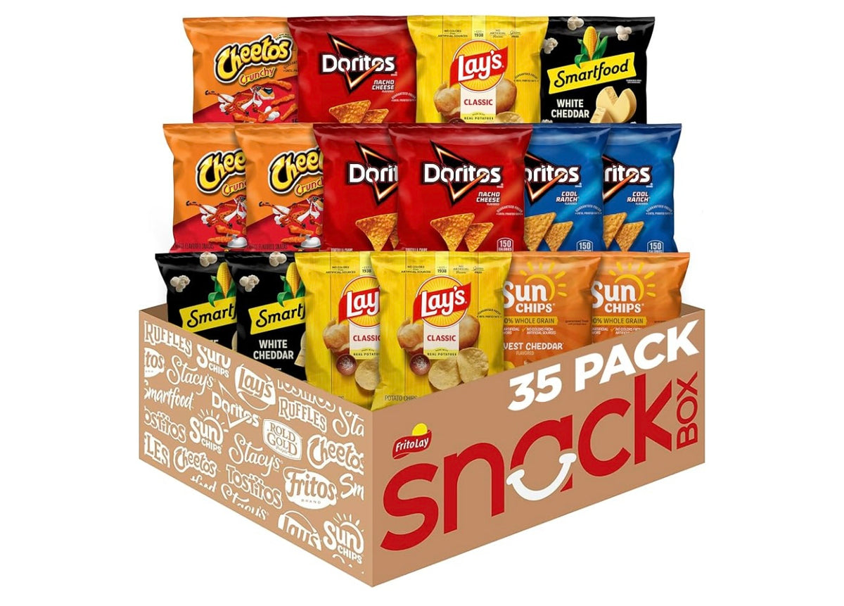 Frito-Lay Snacks Variety Pack 35, Classic Mix, 1 Count. Best by November 17 2026.