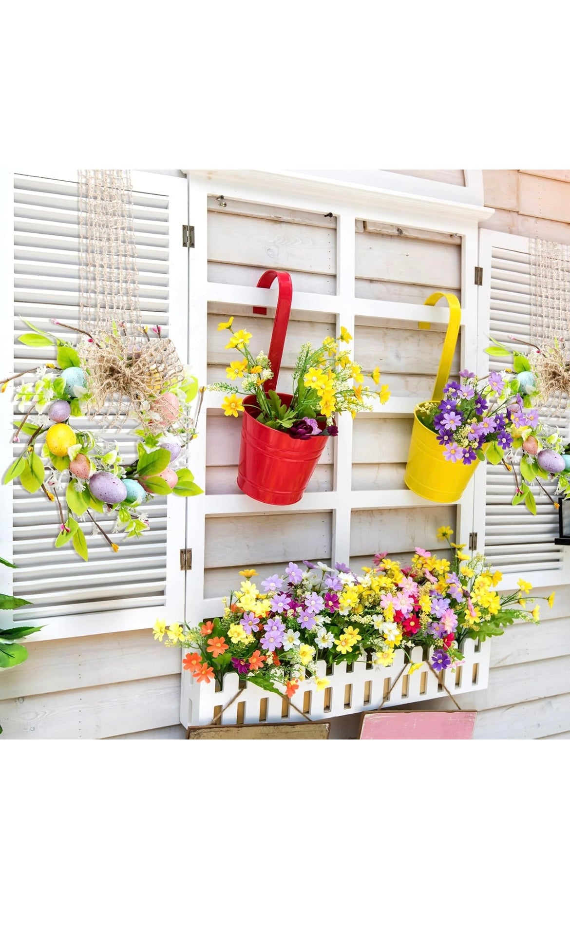Small Easter wreaths 8 pcs