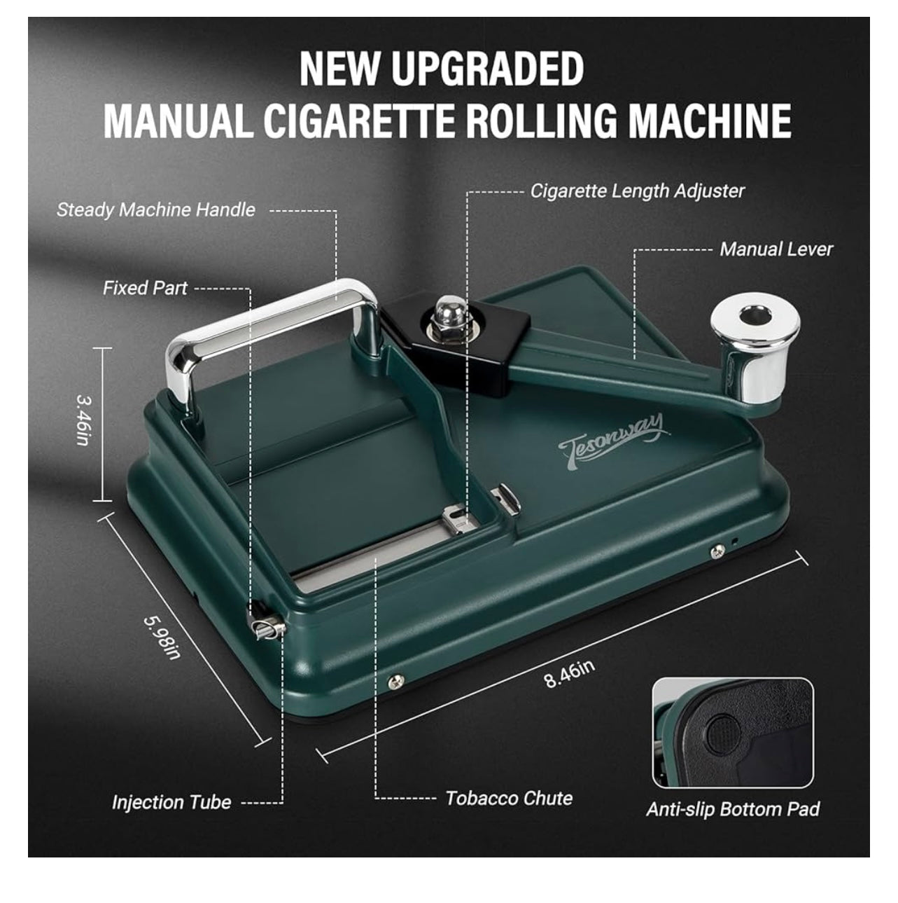 Tesonway Cigarette Rolling Machine.