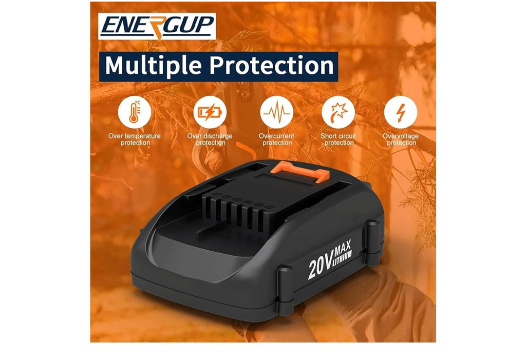Energup 2 pack Batteries For Workx.