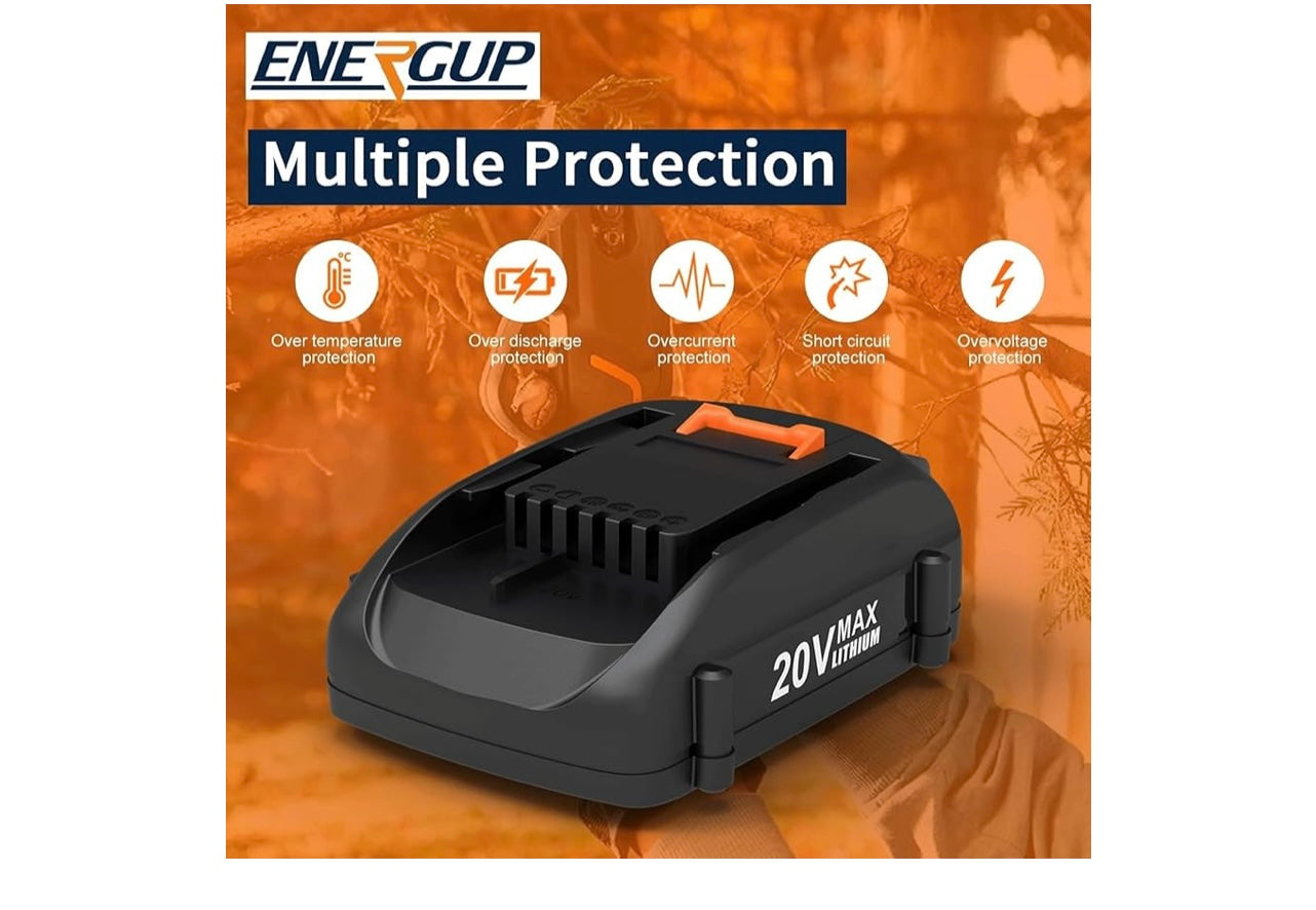 Energup 2 pack Batteries For Workx.