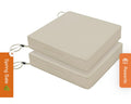 Favoyard Beige Outdoor patio Cusions.