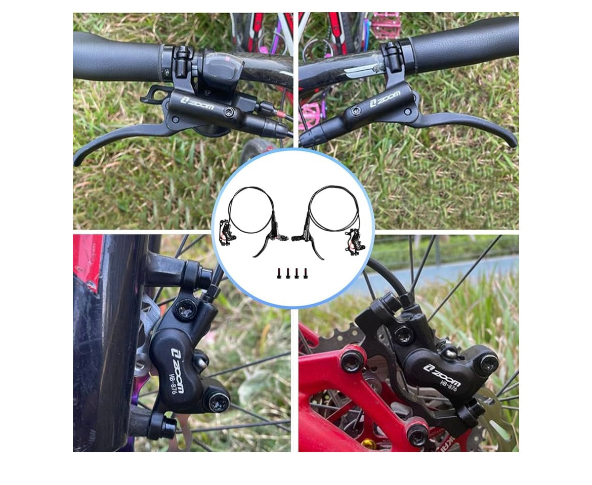 Hydraulic disc brake set