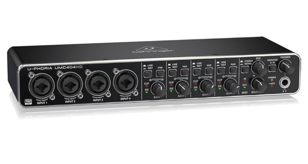 Behringer U-Phoria UMC404HD Audiophile.