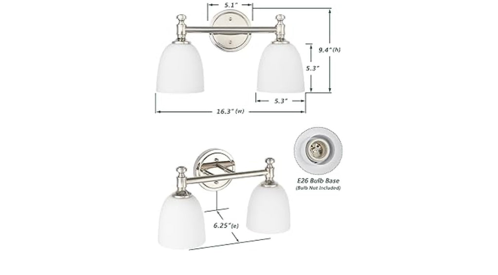 Ntsunxeko Bathroom Vanity Light.