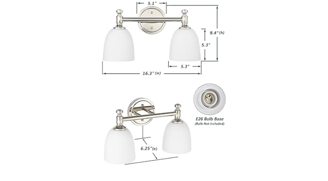 Ntsunxeko Bathroom Vanity Light.