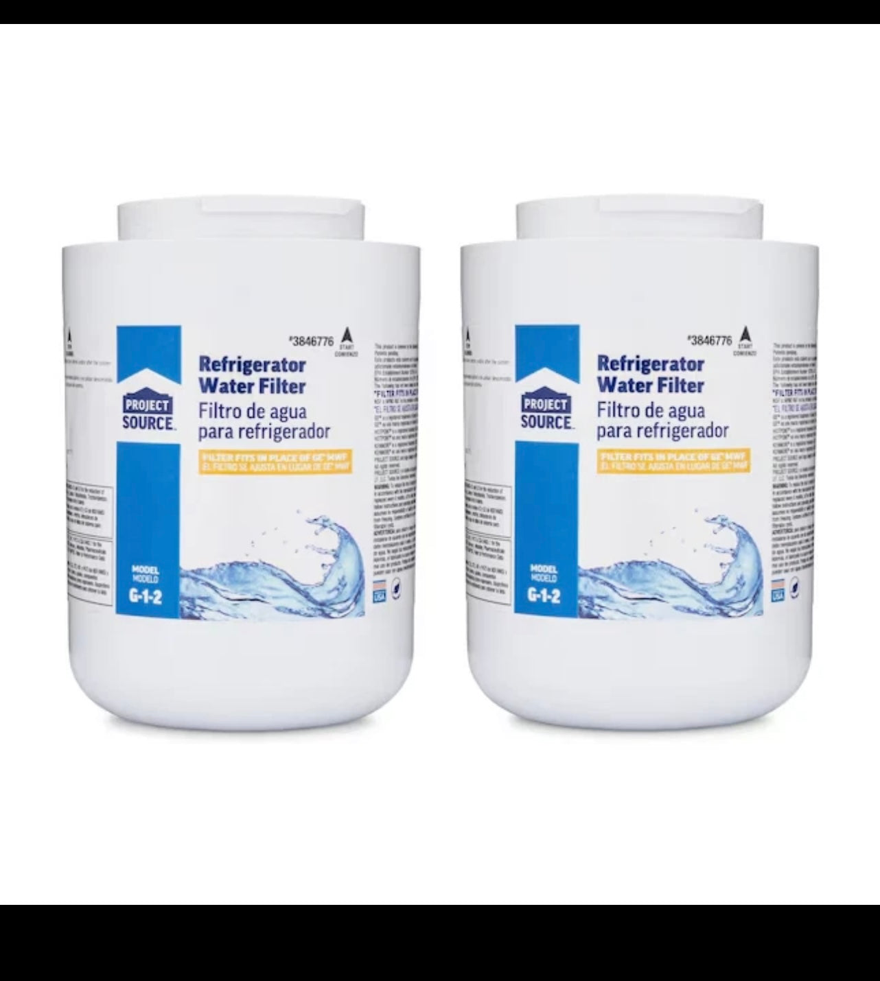 Project Source Refrigerator Water Filer.